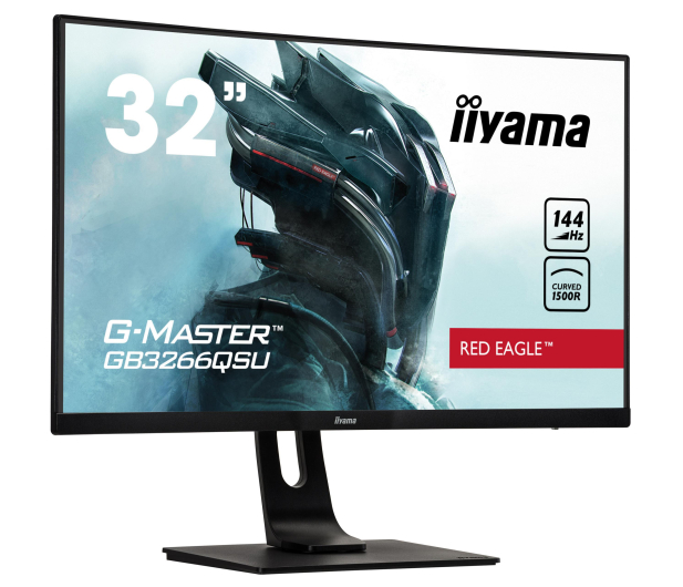 iiyama G-Master GB3266QSU Red Eagle Curved - 590144 - zdjęcie 2